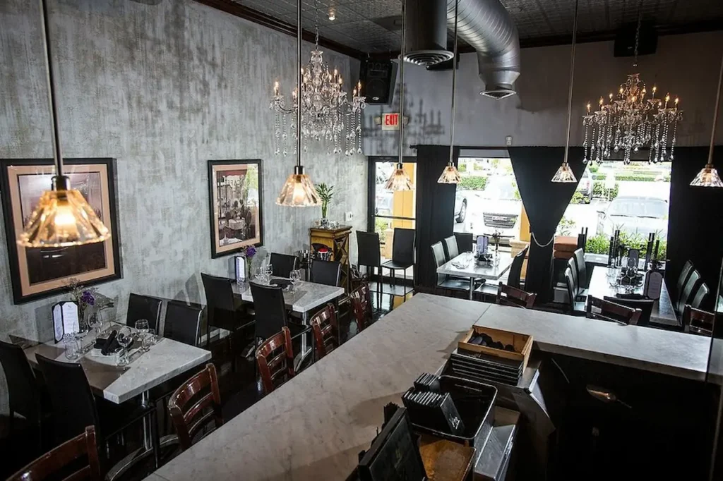 Interior of Vino Wine Bar & Italian Kitchen