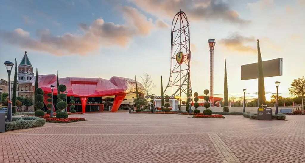 Ferrari Land Golden Hour