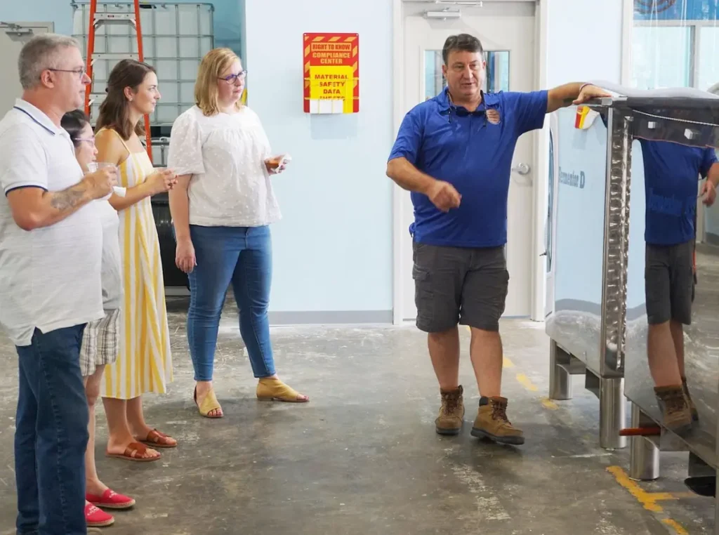 Distillery and taste spirits in Beaufort