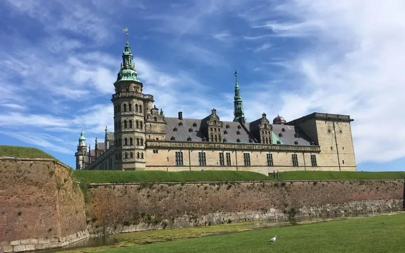 Kronborg Castle in Helsingør, Denmark also called Hamlet’s Castle.