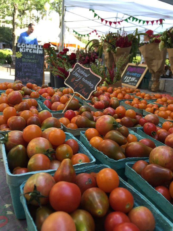 The Arlington Farmers Market isn't just for shopping—it's also one of the hippest hangout spots in Arlington, VA.