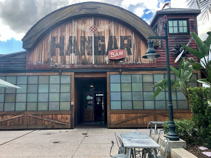 Discover Jock Lindsey's Hangar Bar, a family-friendly spot with a vintage aviation theme inspired by Indiana Jones' daring pilot.