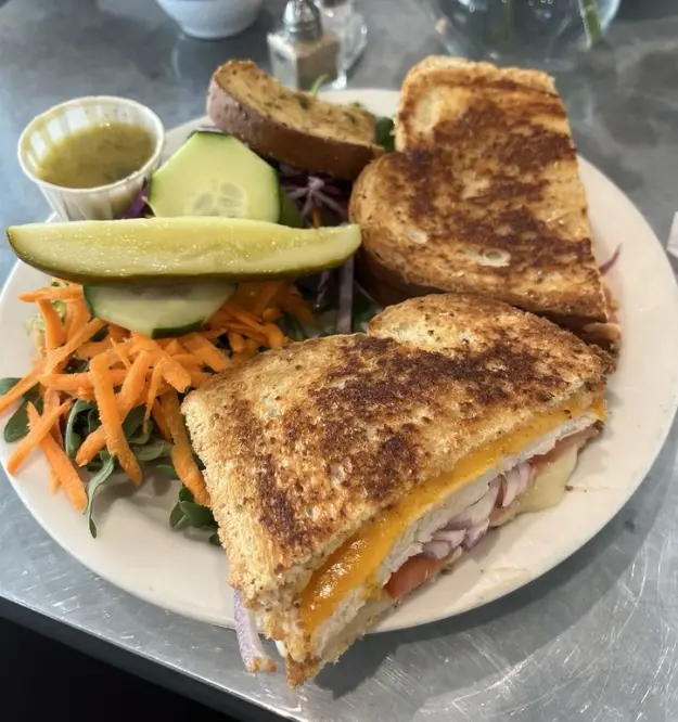 Grilled Turkey and Cheese