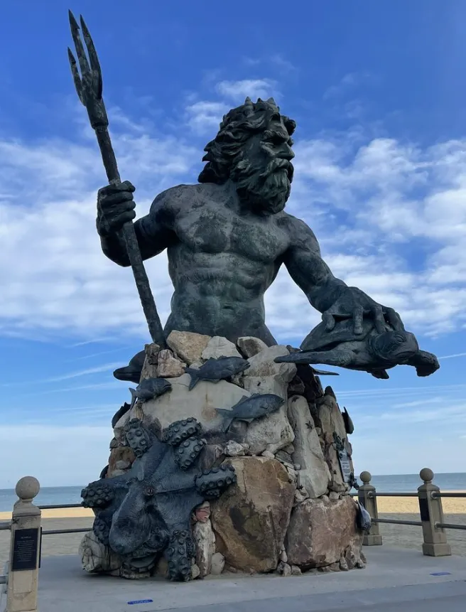 Statue of Neptune at Neptune's Park
