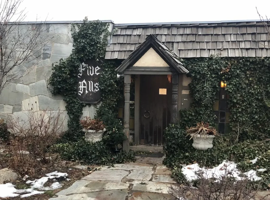 Exterior of Five Alls Fine Dining