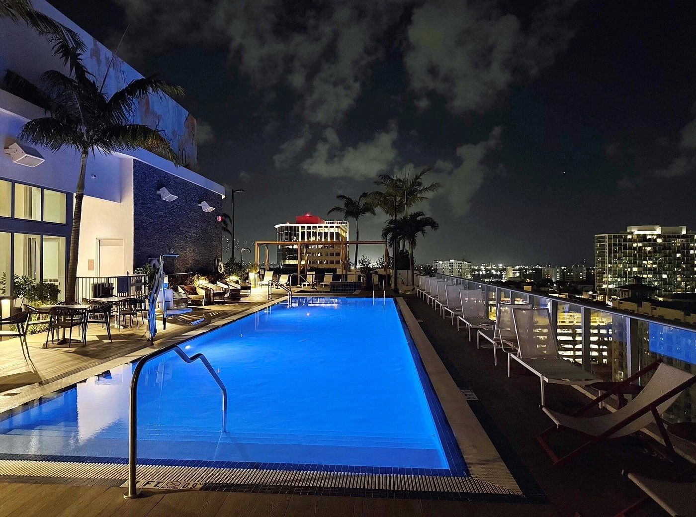 The best things to do in West Palm Beach at night include visiting the Treehouse Rooftop Bar.
