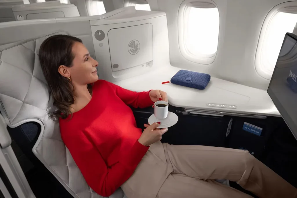 Long-haul comfort in Business Class with Air France