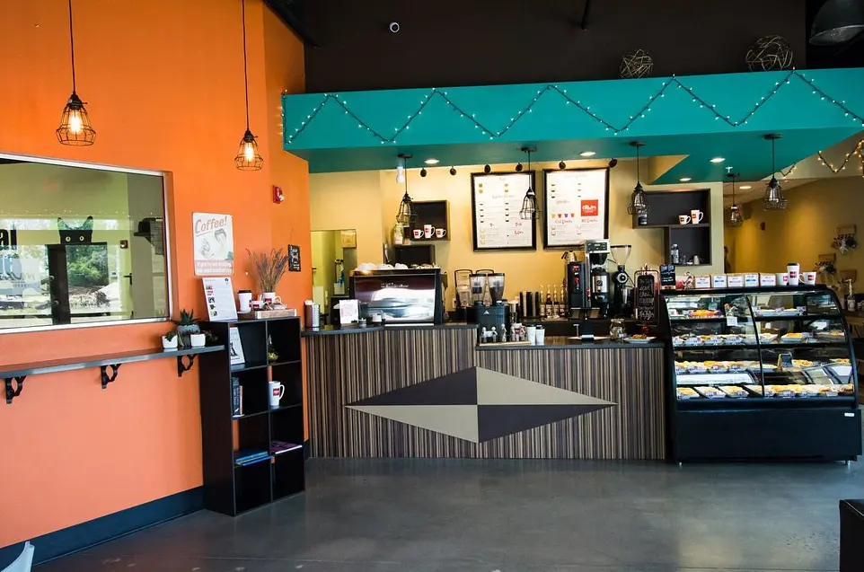 Axum Coffee with viewing window into the cat play area