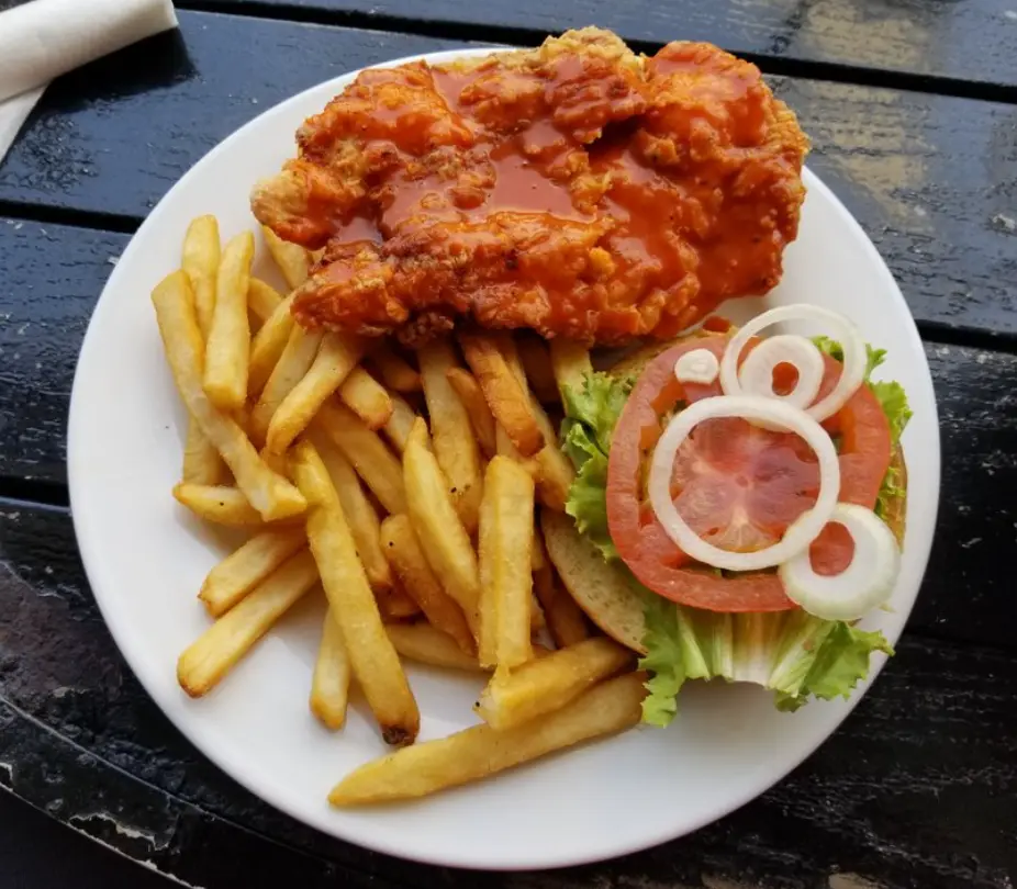Buffalo chicken sandwich