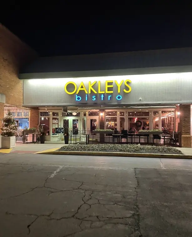 Outside Oakleys Bistro