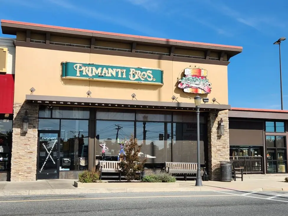 Exterior of Primanti Bros. Restaurant and Bar