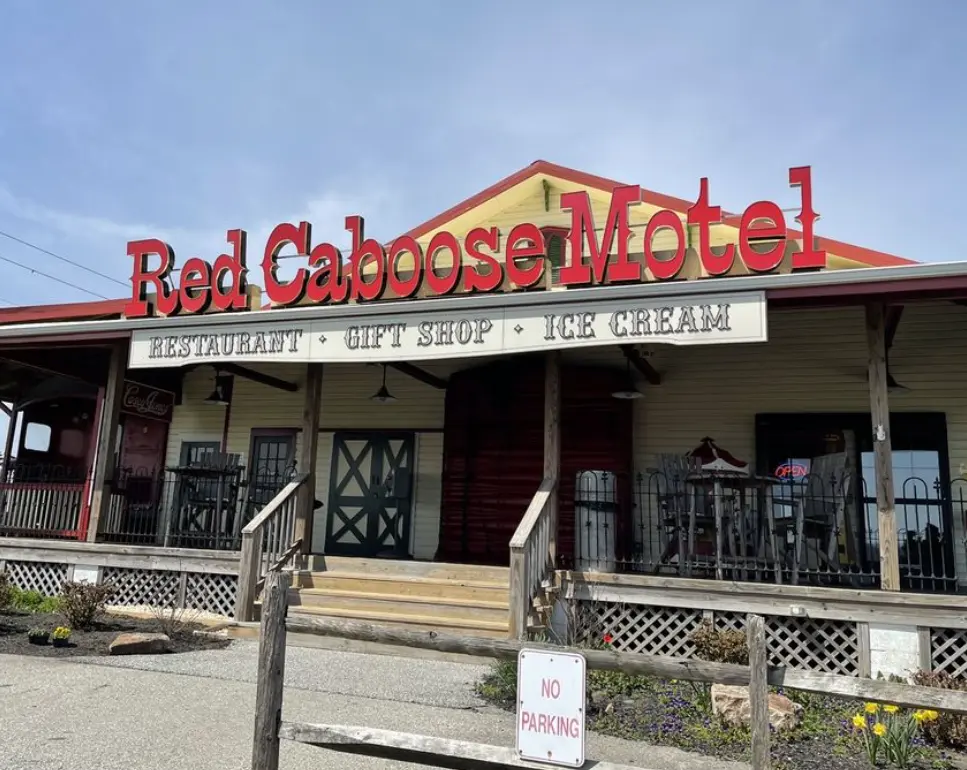 The Red Caboose Motel