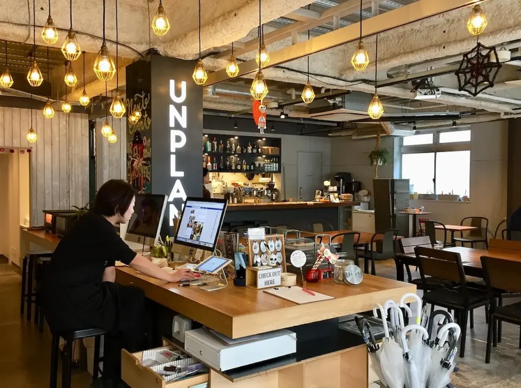 Inside UNPLAN Kagurazaka