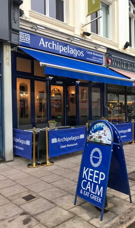 For authentic Greek food and a great atmosphere, head to Archipelagos.