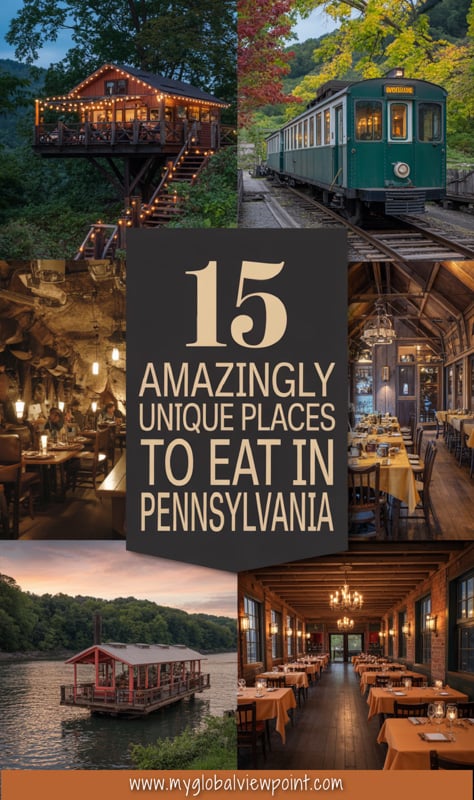 Incredibly cool restaurants in PA