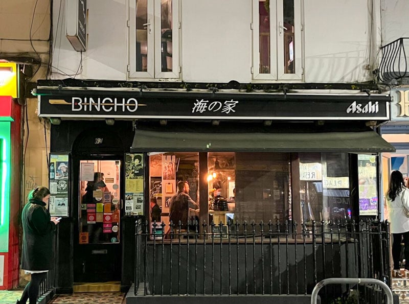 Bincho Yakitori offers an authentic taste of Japan with its amazing yakitori and unique ambiance.