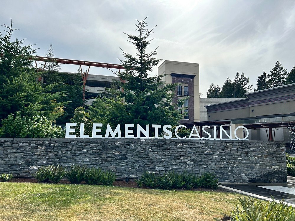 Exterior view of Elements Casino Victoria.