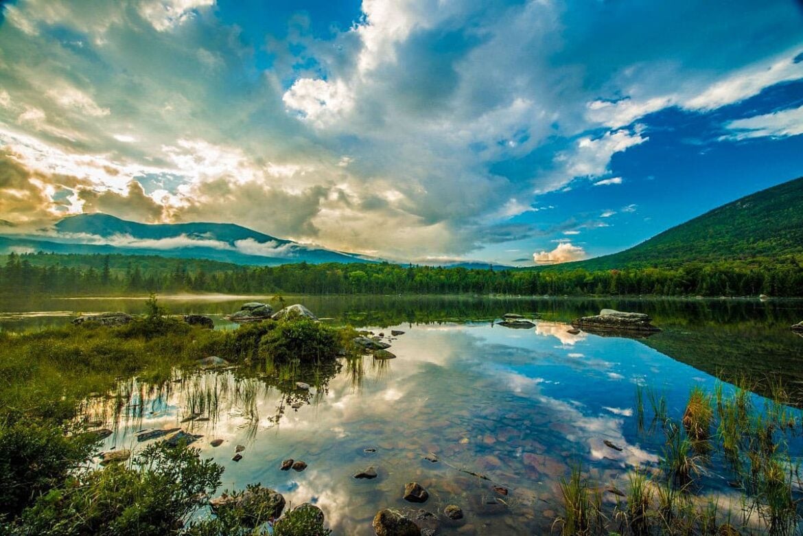 Epic view of Baxter State Park