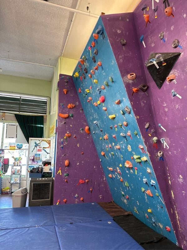 Island Rock Climbing Gym in Long Island offers young adults a thrilling experience, perfect for indoor rock climbing challenges.