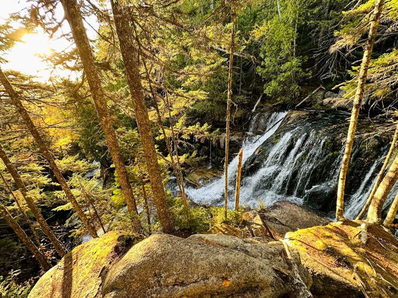 Katahdin Stream Falls in Baxter State Park