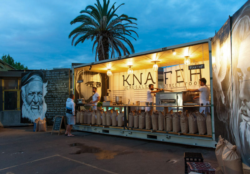 Knafeh Bakery, led by the "bearded bakers," offers a unique twist on the traditional Levant dessert.