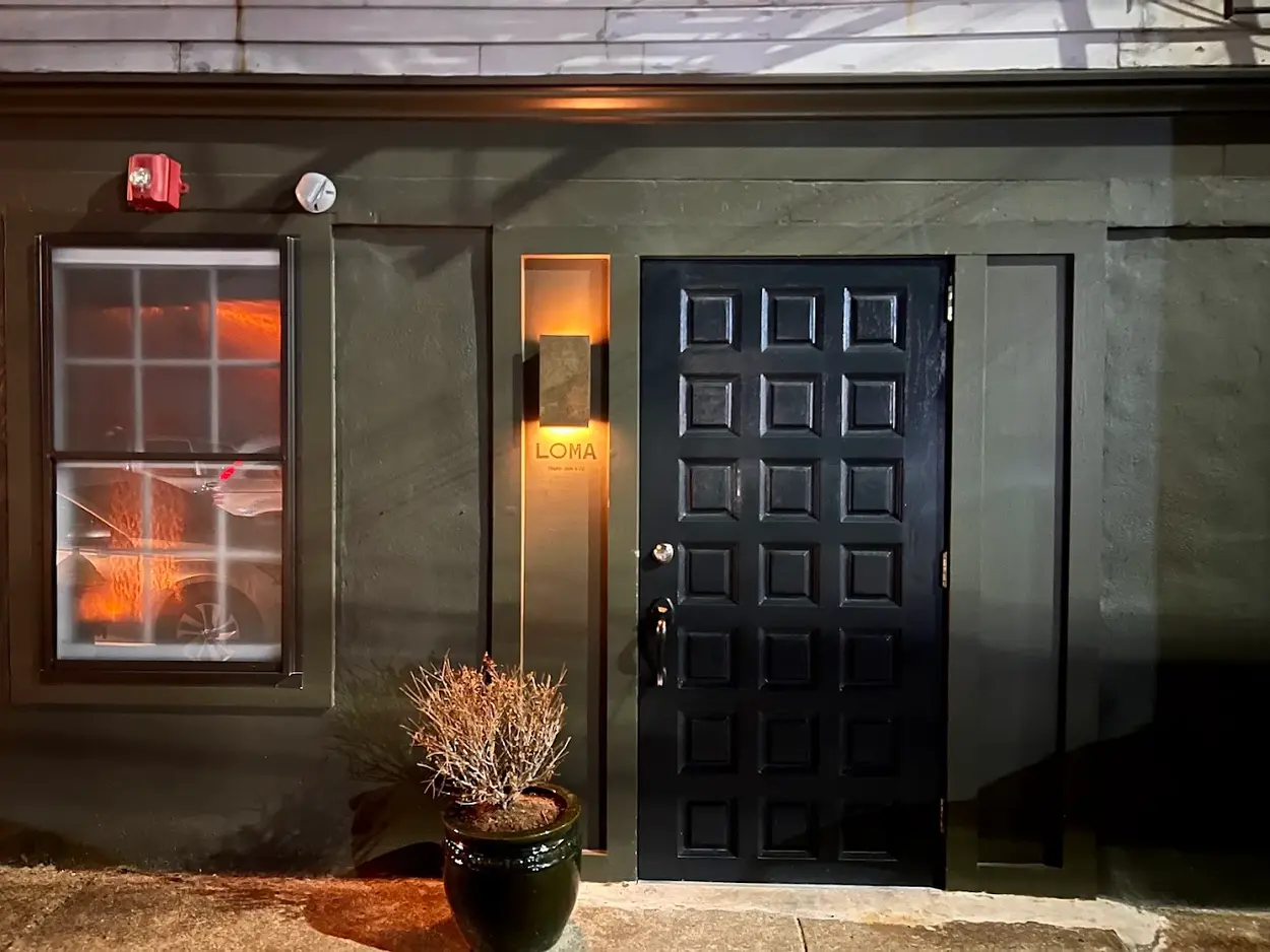 The entrance to Loma in Providence