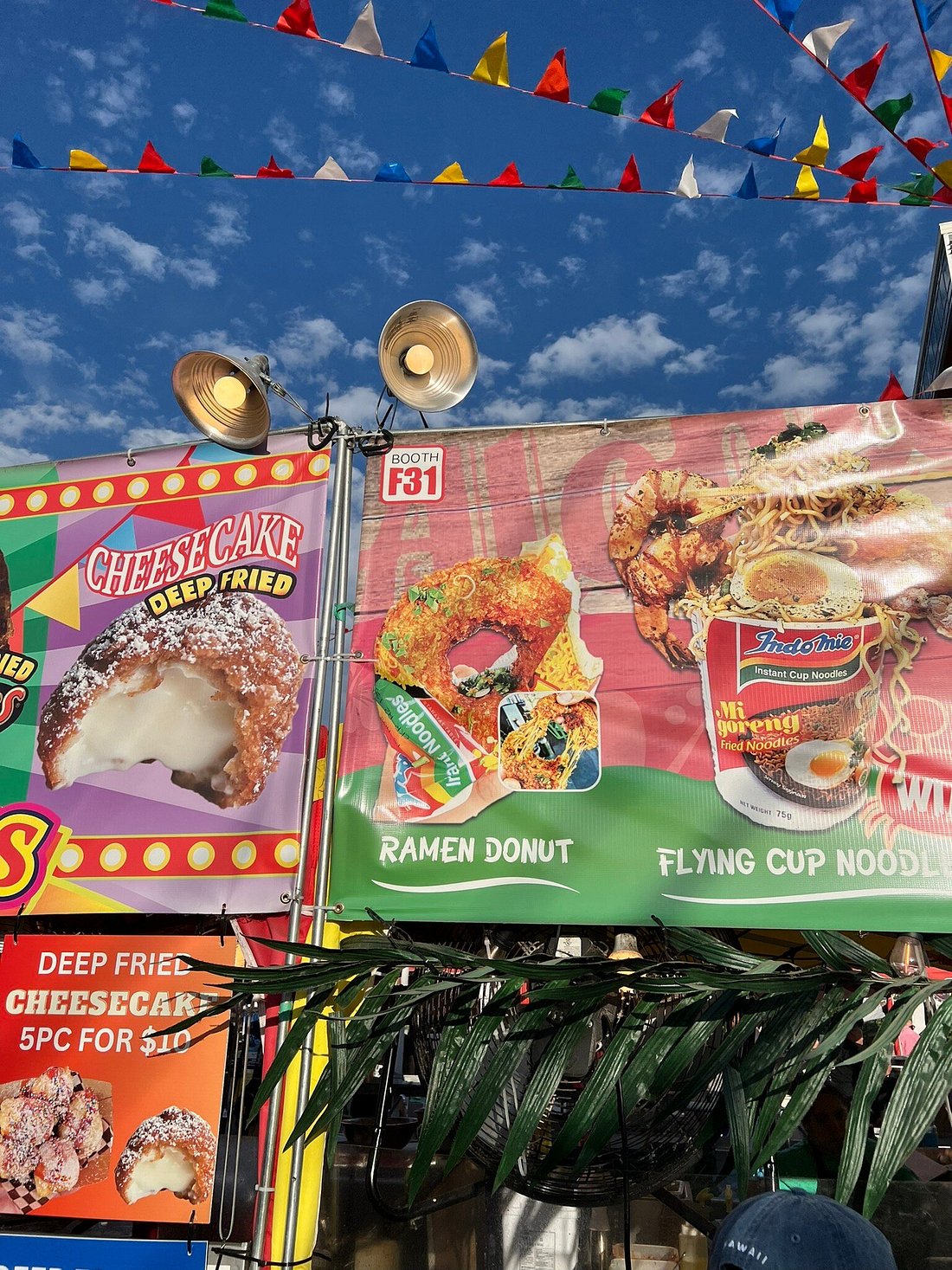 Creative Asian street food at Richmond night market, one of the best places to go in Vancouver at night.