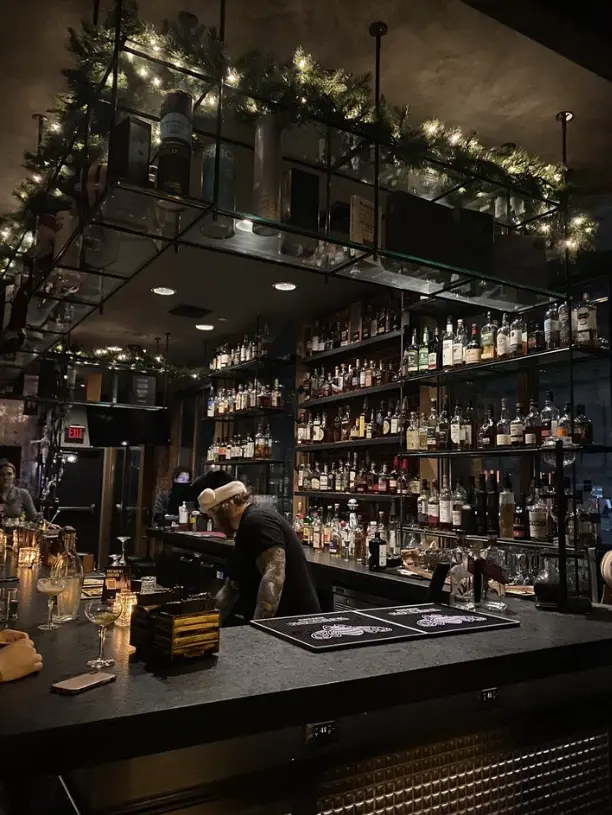 Bar area