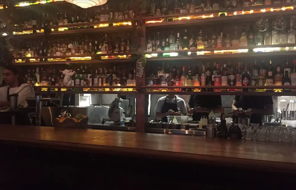 Alberto's bar area