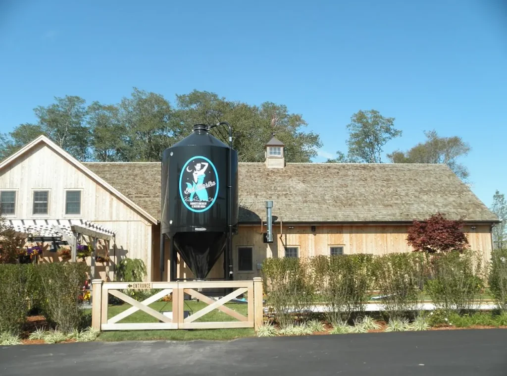 exterior of Bad Martha Farmer's Brewery