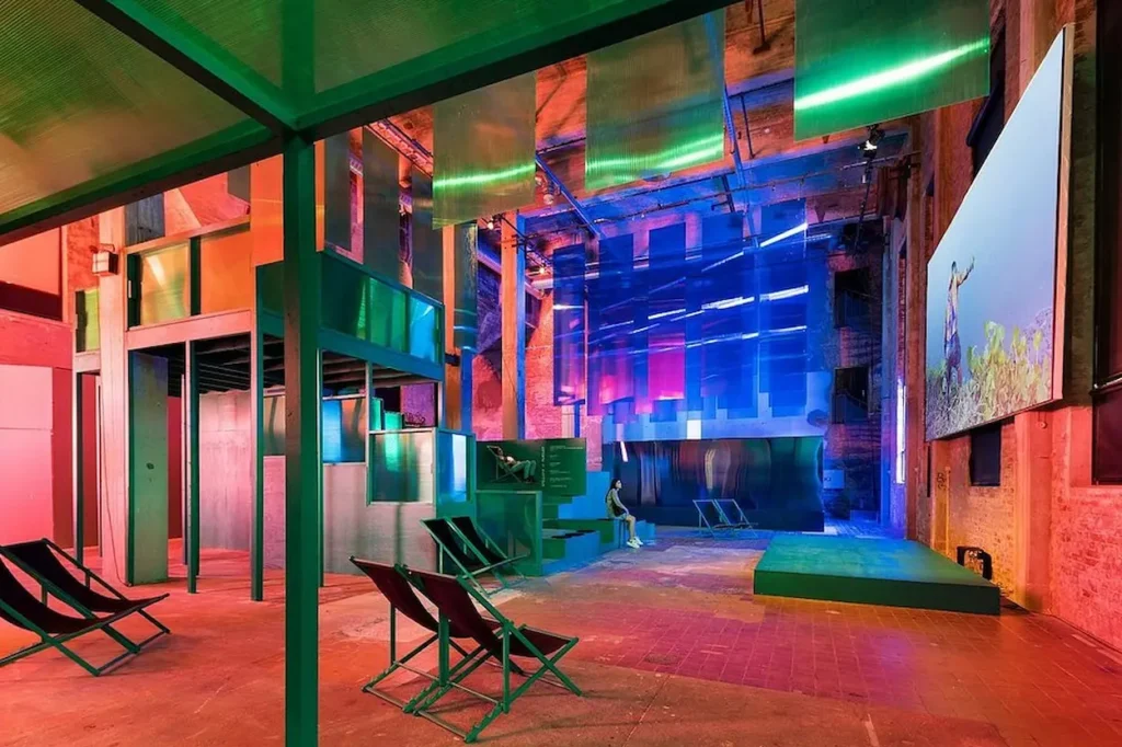 Inside Röda Sten Konsthall