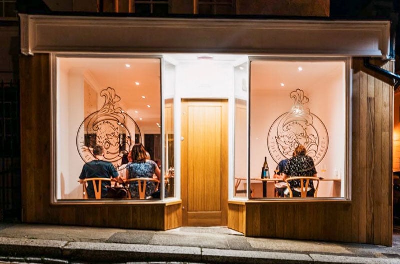 For superb seafood, visit The Little Fish Market on Upper Market Street.