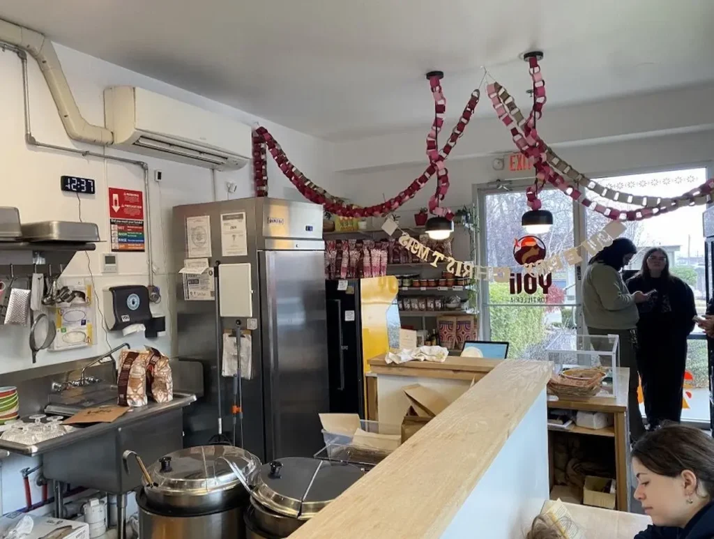 Inside Yoli Tortilleria