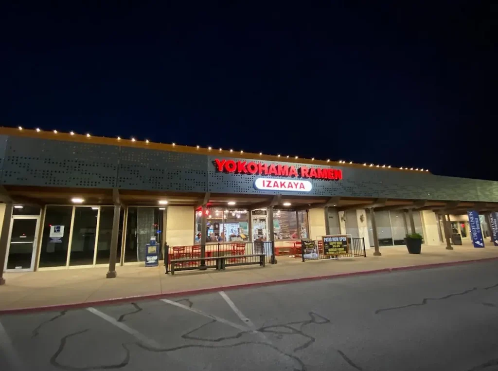 Outside Yokohama Ramen Joint