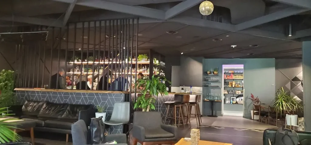 Inside KIN restaurant