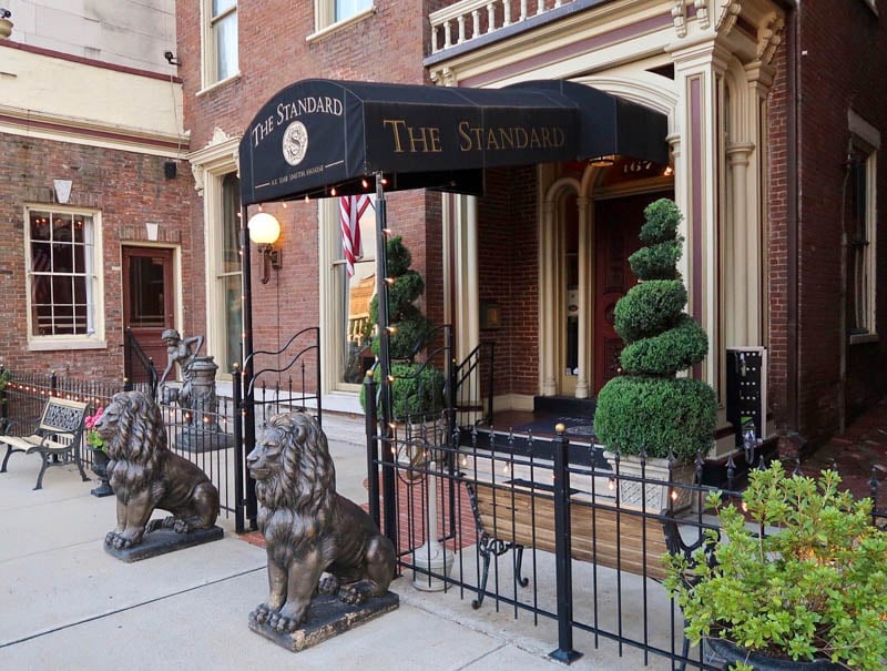 Experience historic elegance at The Standard, blending Victorian splendor with modern dining since 1840.