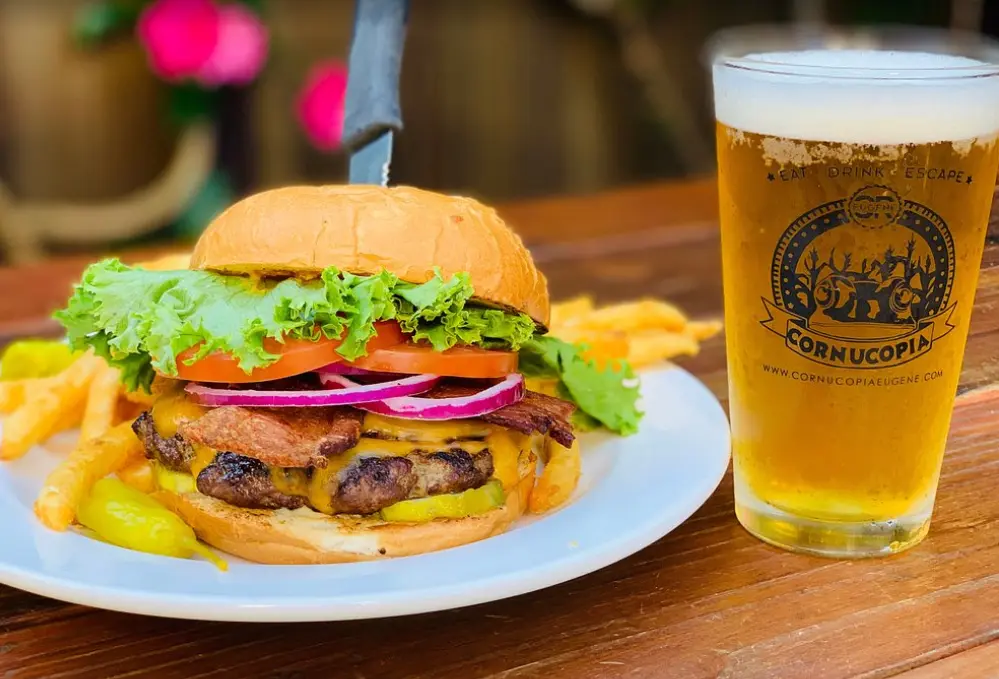 Jero's Bacon Cheddar Burger & Brew