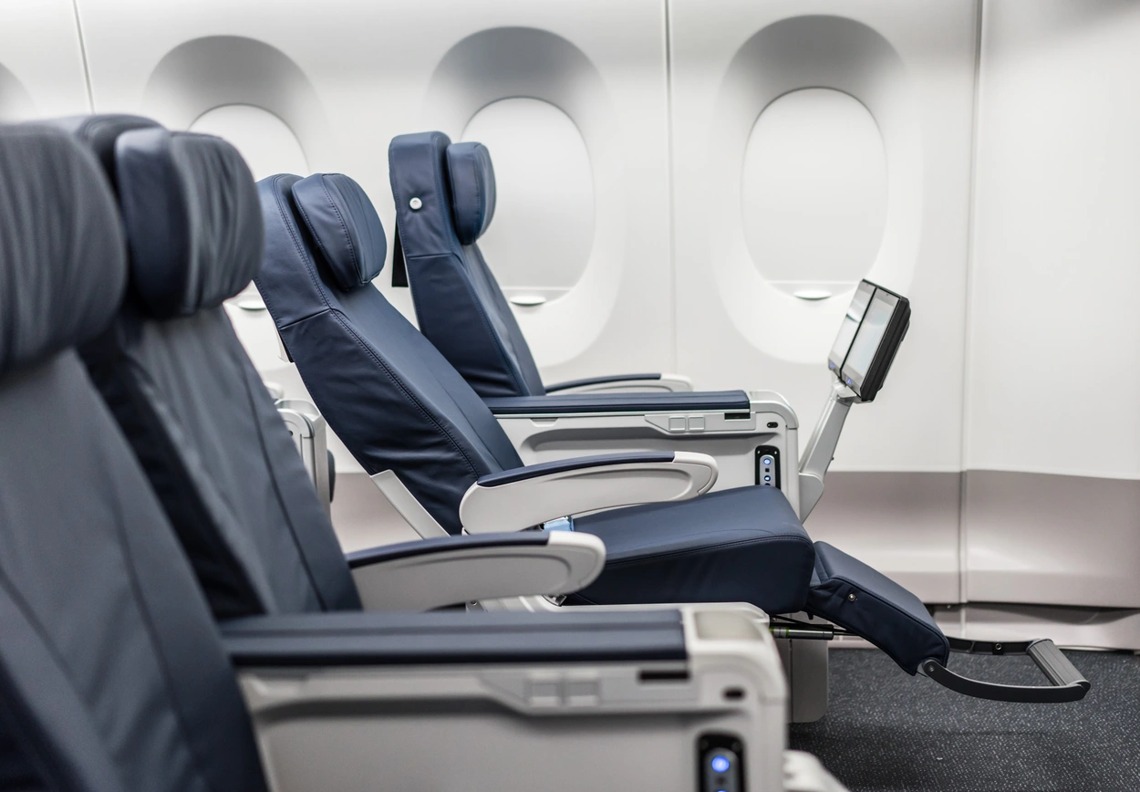 French Bee's premium cabin.