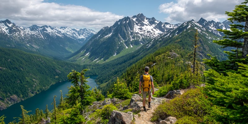 Hiking in North Cascades