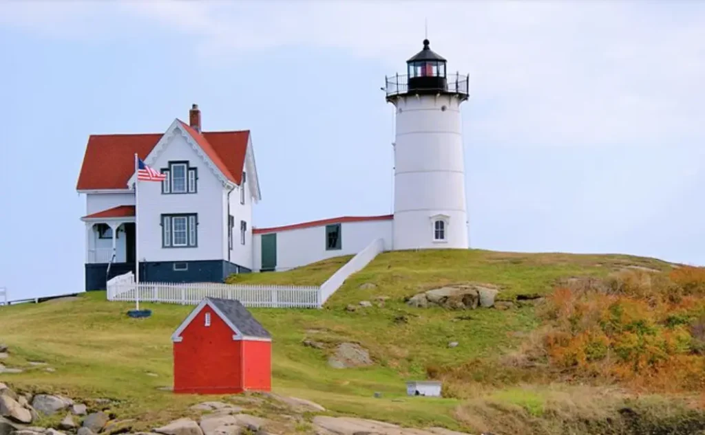 A lighthouse