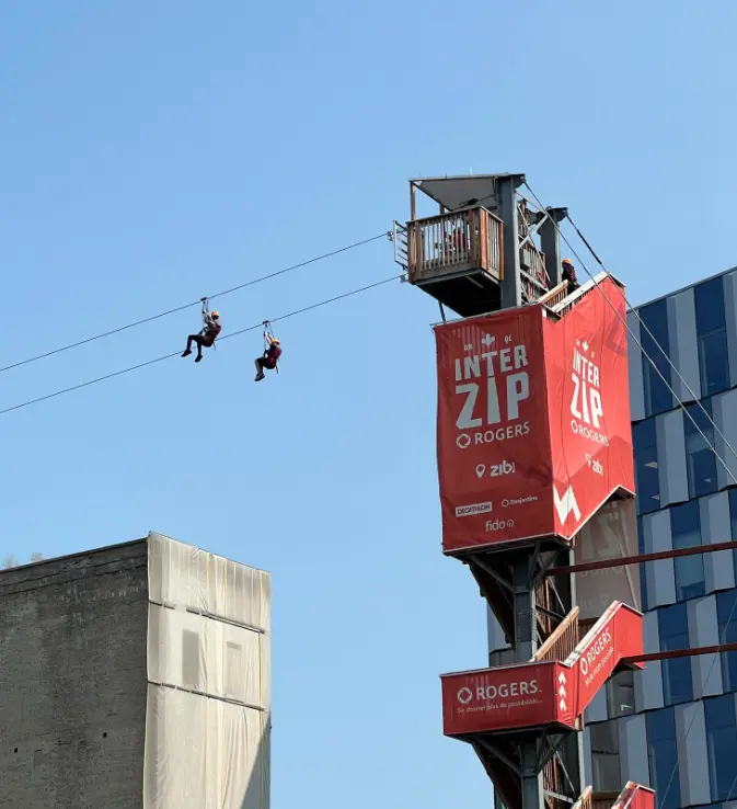 Interzip Rogers zipline