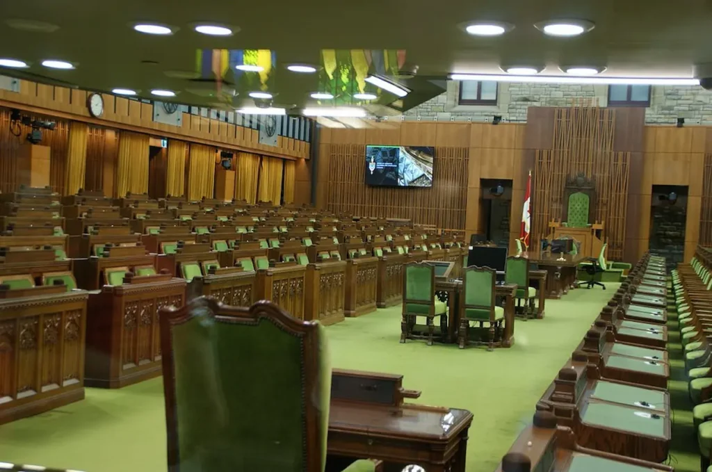 Inside Parliament Hill and Buildings