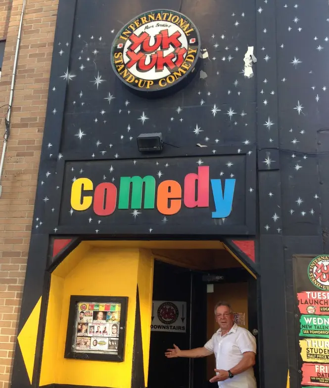 Entrance of Yuk Yuk’s Ottawa