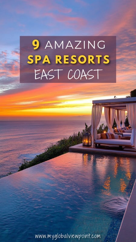 Beautiful East Coast spa hotels
