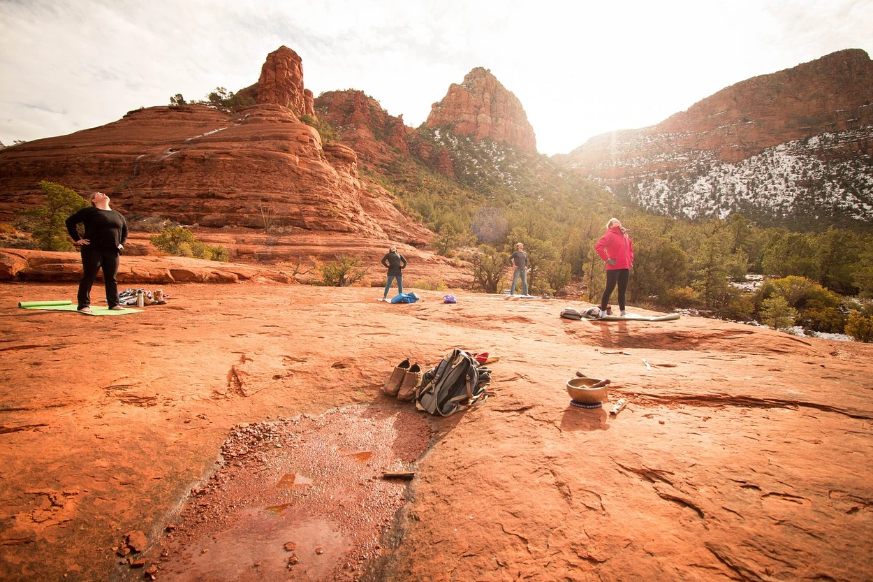 Vita Pura offers yoga and hiking retreats in Sedona's red rocks
