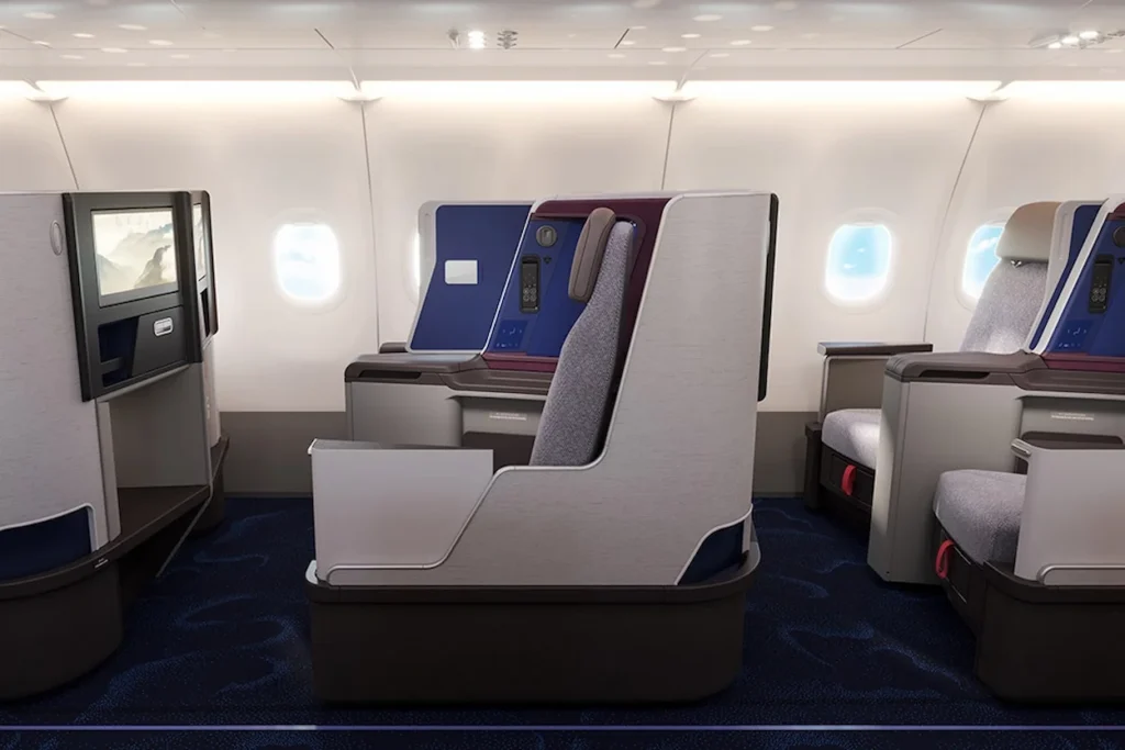 Modern privacy and sophisticated service in Business Class with China Airlines