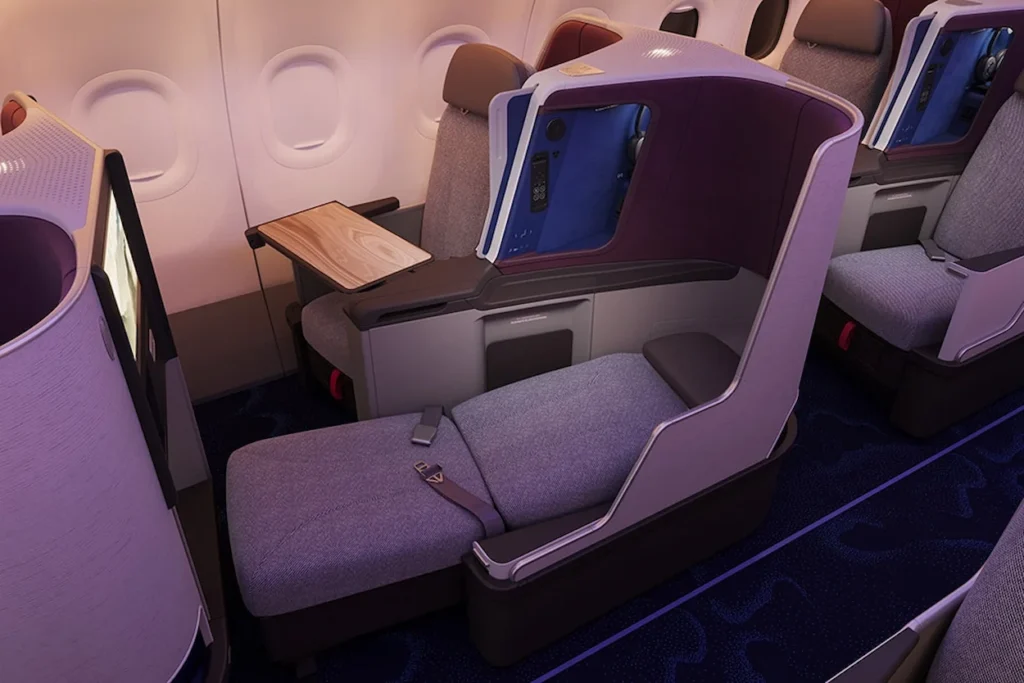 Elevated privacy of flying Business Class with China Airlines