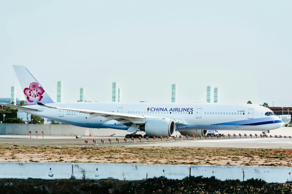 China Airlines modern widebody aircraft