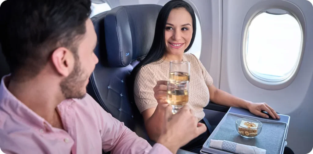 Hospitality of Copa Airlines Dreams Business Class