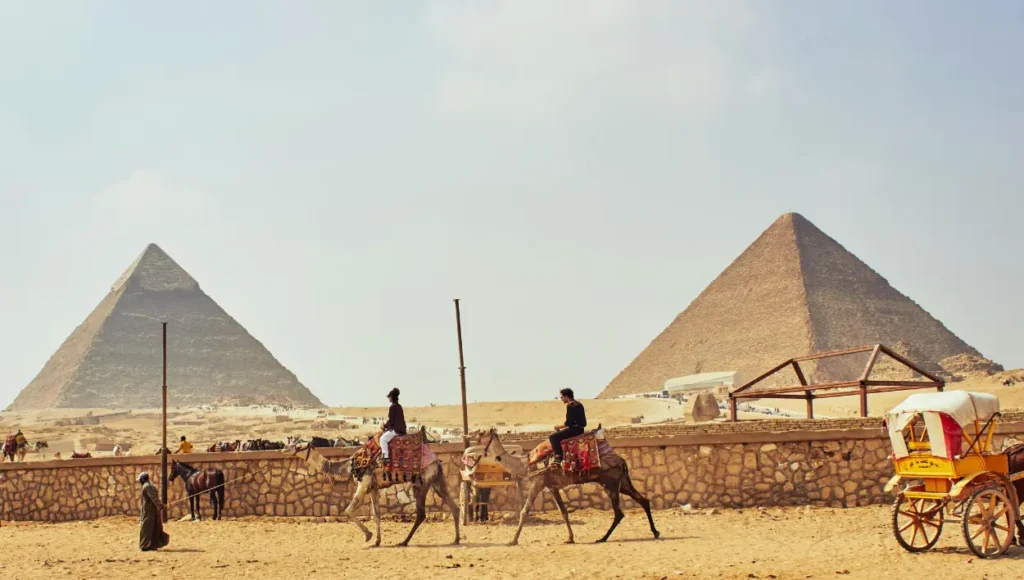 Pyramid of Giza in Egypt